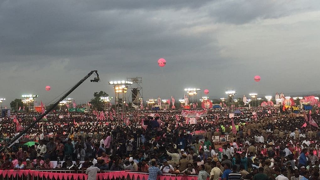 Telangana CM KCR stops short of poll dates announcement, seeks to return to power