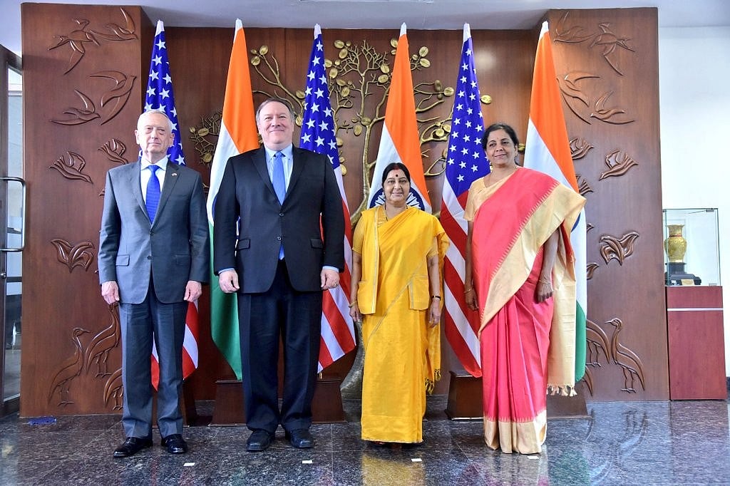 2+2 Talks: Sitharaman, Swaraj welcome COMCASA, increased defence cooperation with US