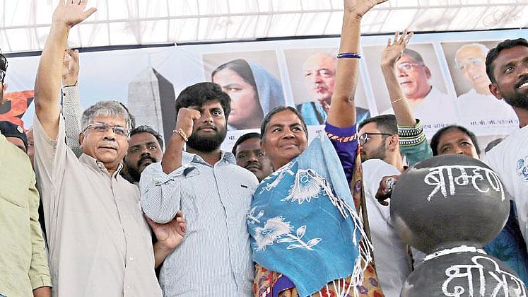 Activists and MLA Jignesh Mevani at Elgar Parishad