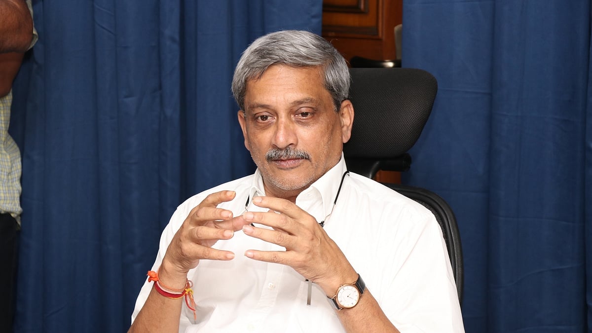 Goa CM Manohar Parrikar