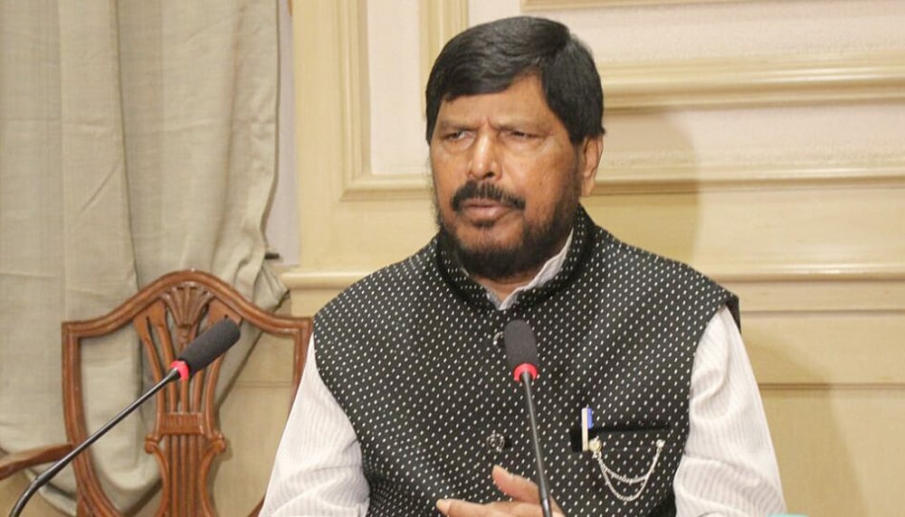 Ramdas Athawale apologises for comment on fuel price hike, demands price of fuel be brought down