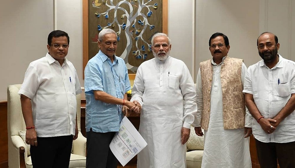 Goa: BJP ministers D’Souza, Madkaikar dropped from Parrikar cabinet 