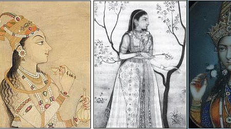 L-R: Nur Jahan, Jahanara and Mumtaz Mahal