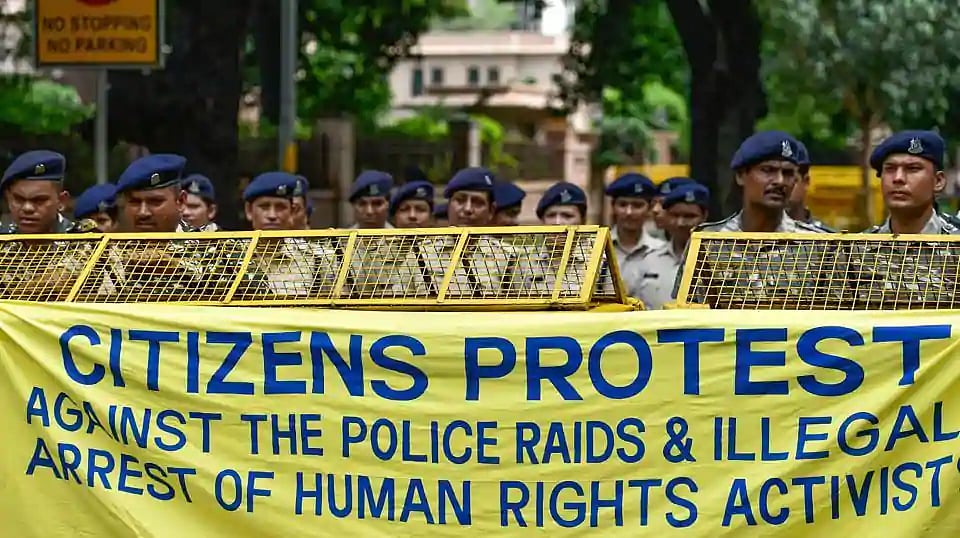 Shiv Sena questions arrests of five activists