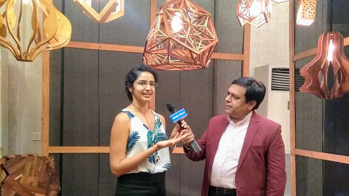 Aakriti Kumar of Differniture with Qazi M Raghib