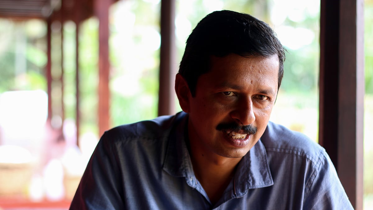 Malayalam author S Hareesh