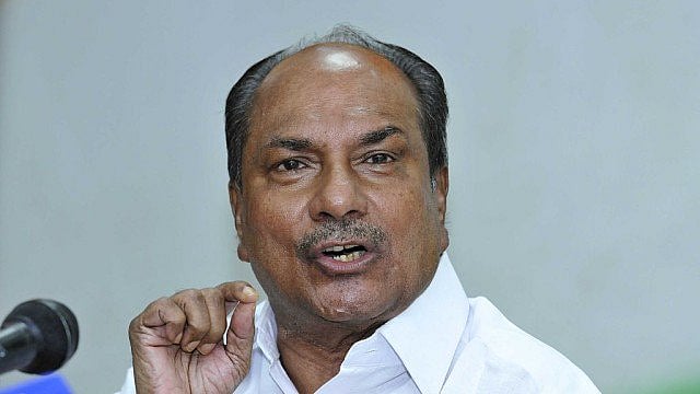Rafale deal: Modi Govt compromising national security, says AK Antony 
