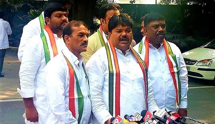 Telangana polls: In a setback for TRS, two senior leaders join Congress