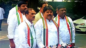 Telangana polls: In a setback for TRS, two senior leaders join Congress