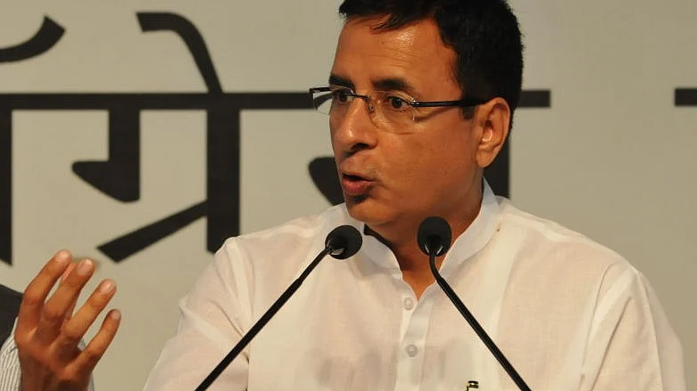 Congress spokesperson Randeep Singh Surjewala (Photo by Mujeeb Faruqui/Hindustan Times via Getty Images)