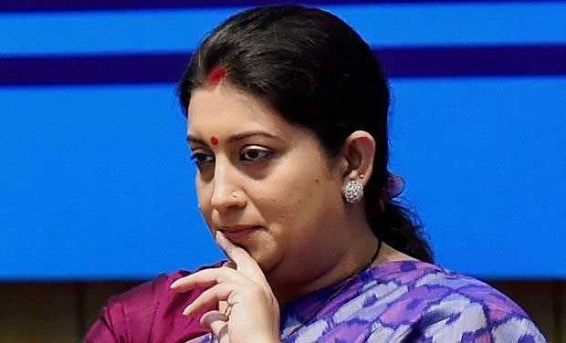Smriti Irani, blood-soaked sanitary napkin doesn’t desecrate temple, regressive belief does 