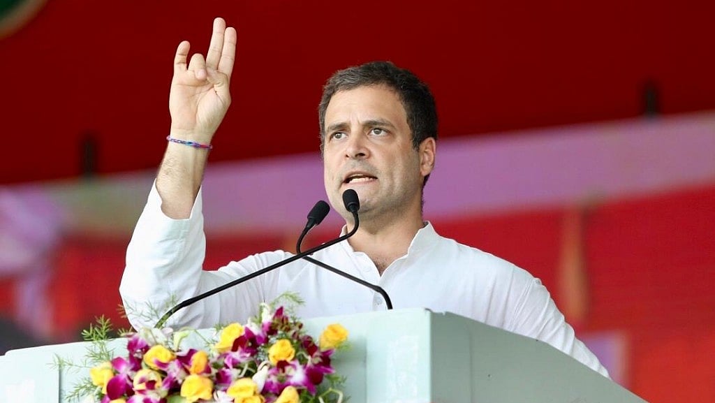 Rahul Gandhi slams Modi Government as rupee sinks to new low  