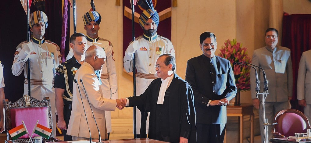  Justice Ranjan Gogoi sworn in as the Chief Justice of India