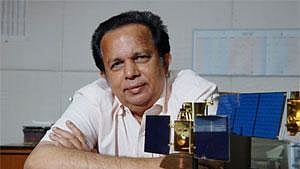 Former ISRO chief G Madhavan Nair