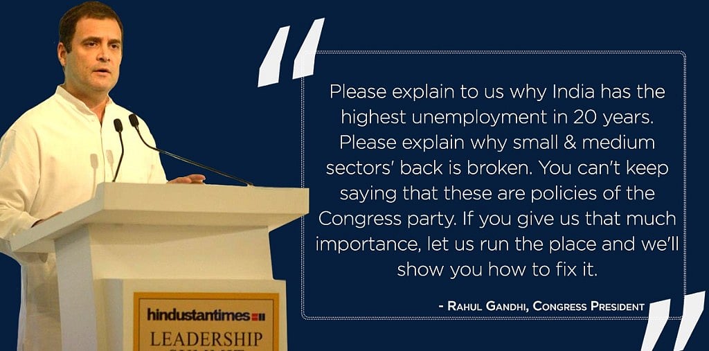 Watch: Why is PM Modi incapable of taking tough questions, asks Rahul Gandhi