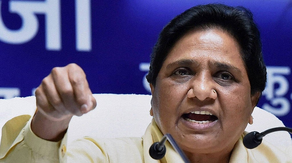 Mayawati: BSP won’t ally with Congress for MP, Rajasthan elections