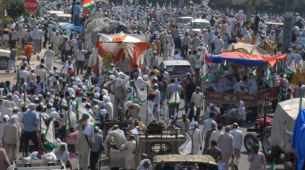 Modi Govt caves in;  farmers declare protest over after reaching Kisan Ghat