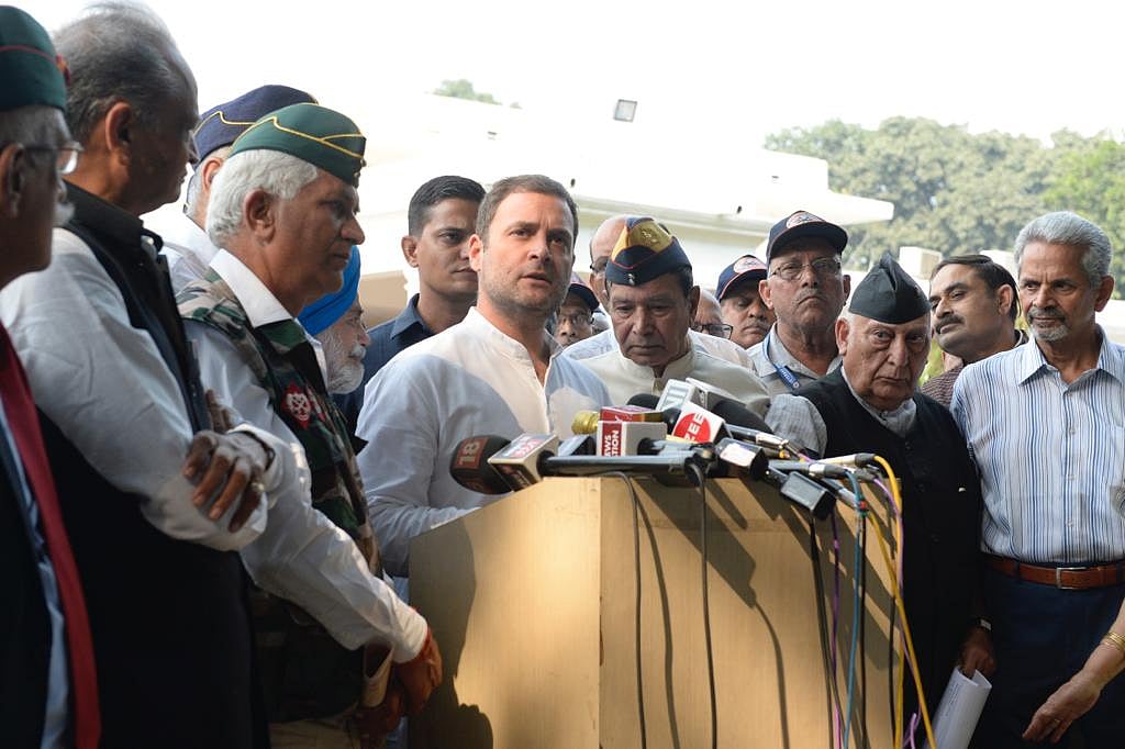 Rahul Gandhi: Modi govt has money for Anil Ambani, but not for nation’s soldiers