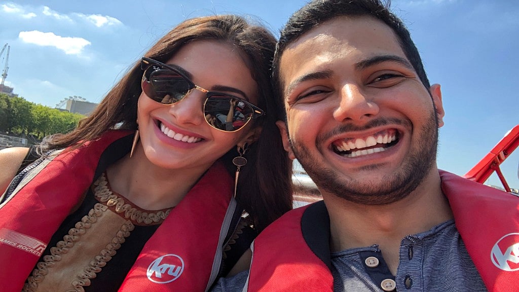 Amyra Dastur and her brother Jehangir Dastur