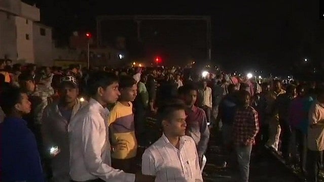 Amritsar:  More than 50 dead as train runs over people watching burning of Ravan effigy