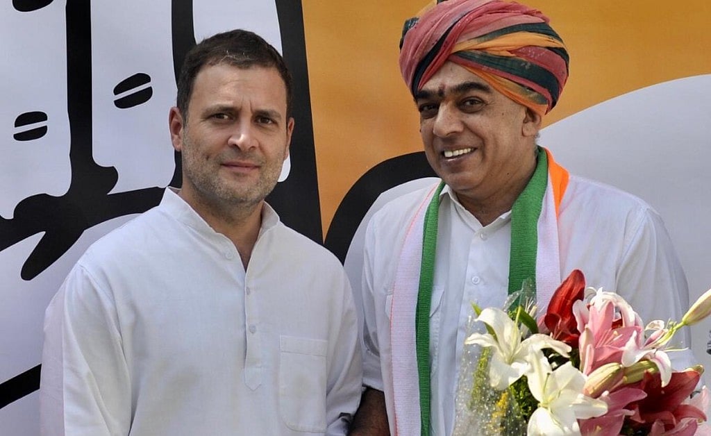 BJP leader Jaswant Singh’s son Manvendra joins Congress  