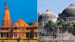 Watch: Students chanting ‘Chalo Ayodhya’, ‘Mandir wahin banayenge’ in BBA University, Lucknow