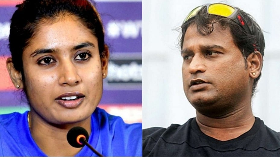Mithali Raj (L) and Ramesh Powar (R)