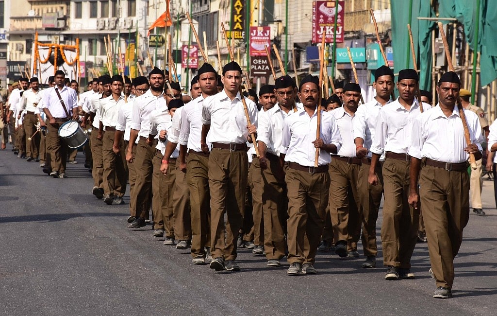 MP polls: Congress vows to ban RSS shakhas in  govt offices if voted to power