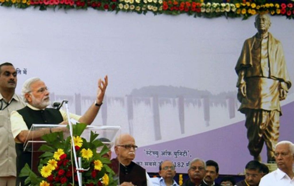 BJP’s statue-building race divides Sangh Parivar, while Modi, Shah remain silent