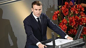 Macron announces bid for presidential re-election