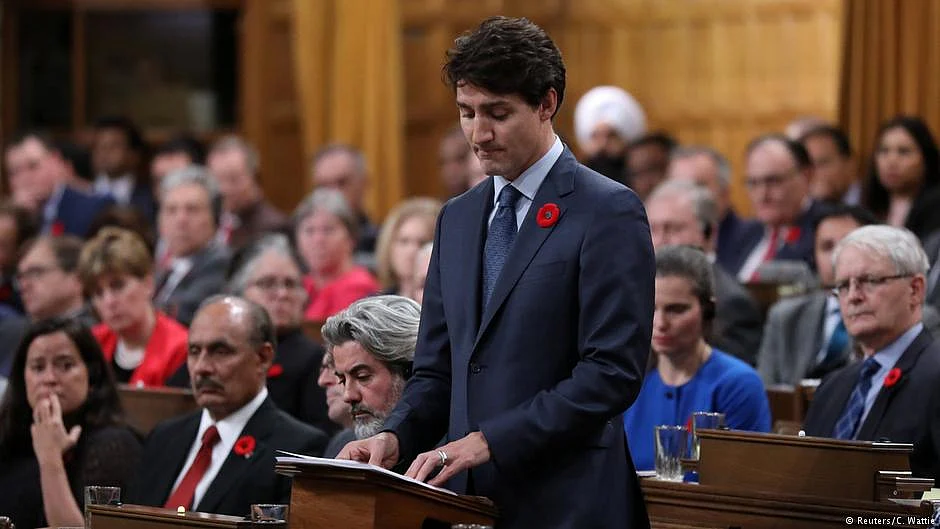 Justin Trudeau said the mistake was "deeply, deeply painful for Jewish people" (photo: DW)
