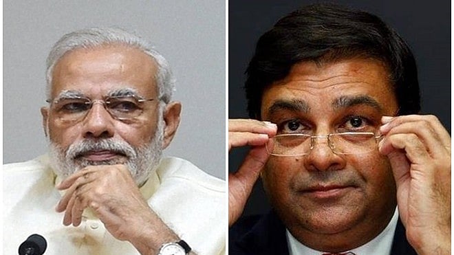 Prime Minister Narendra Modi and RBI Governor Urjit Patel