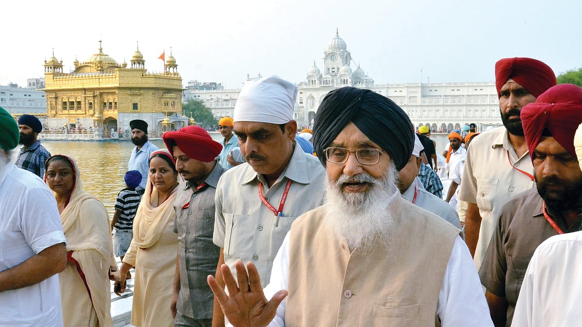 Akali patriarch Parkash Singh Badal