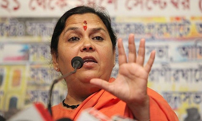 Uma Bharti says it’s ‘unfair’ to talk about a mosque in Ayodhya