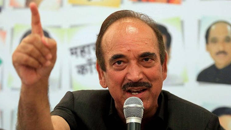 Congress leader Ghulam Nabi Azad