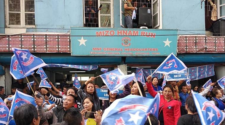 MNF secures victory in Mizoram, replaces Congress from power