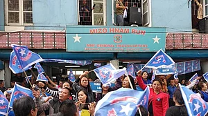 MNF secures victory in Mizoram, replaces Congress from power