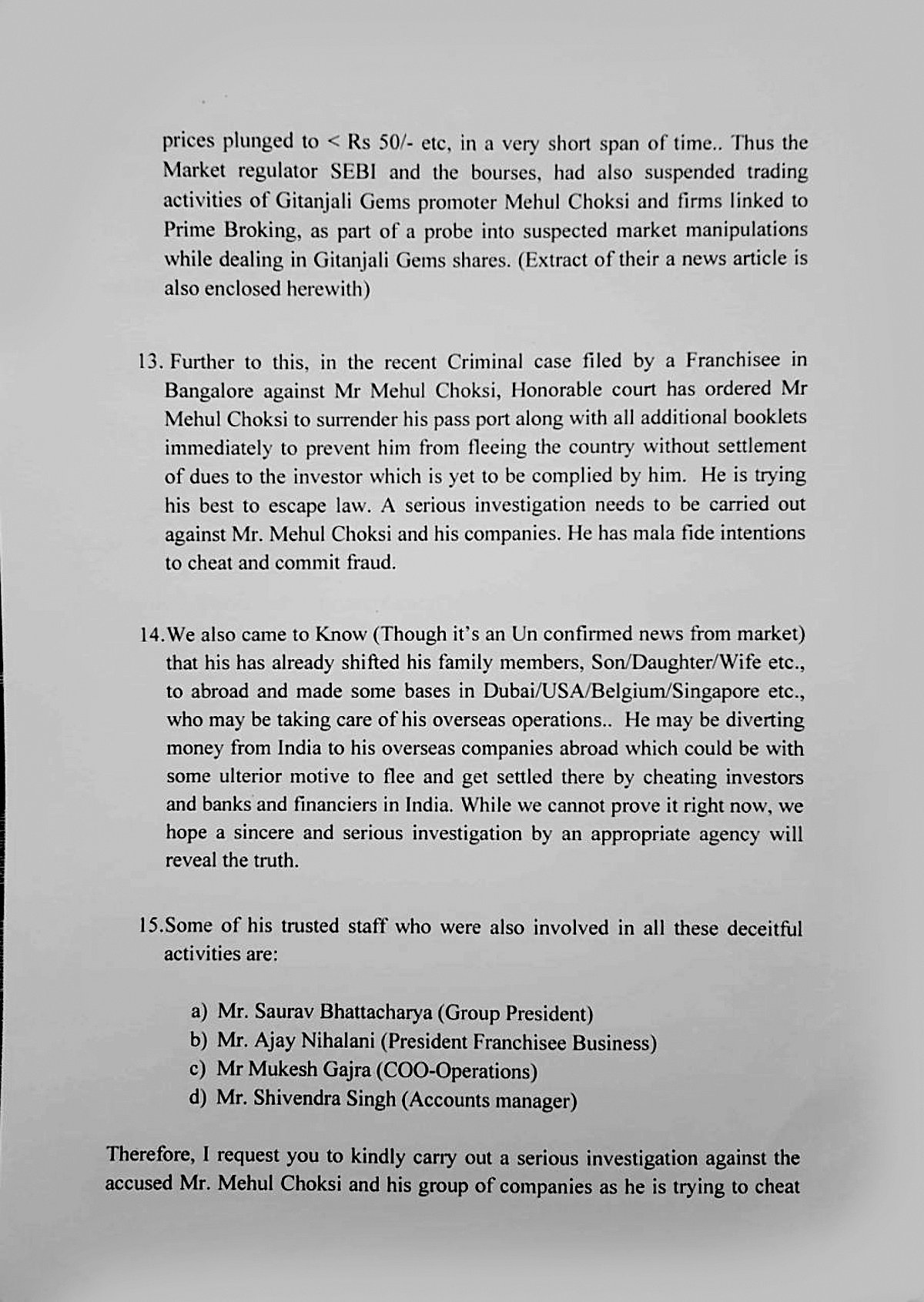 PNB scam: IT report had red flagged Nirav Modi case in June 2017; did not share with CBI