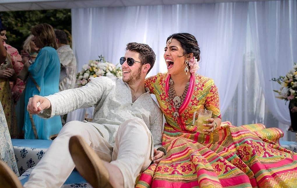 Priyanka Chopra, Nick Jonas get married in Jodhpur, photos show gleaming couple during mehndi 