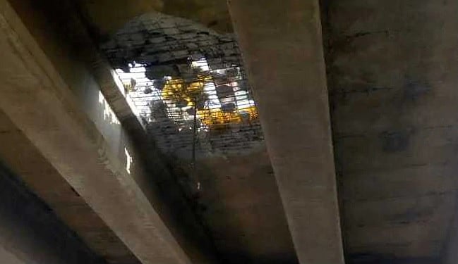 Four-feet hole appears on one-year-old Gurugram flyover on NH 8 