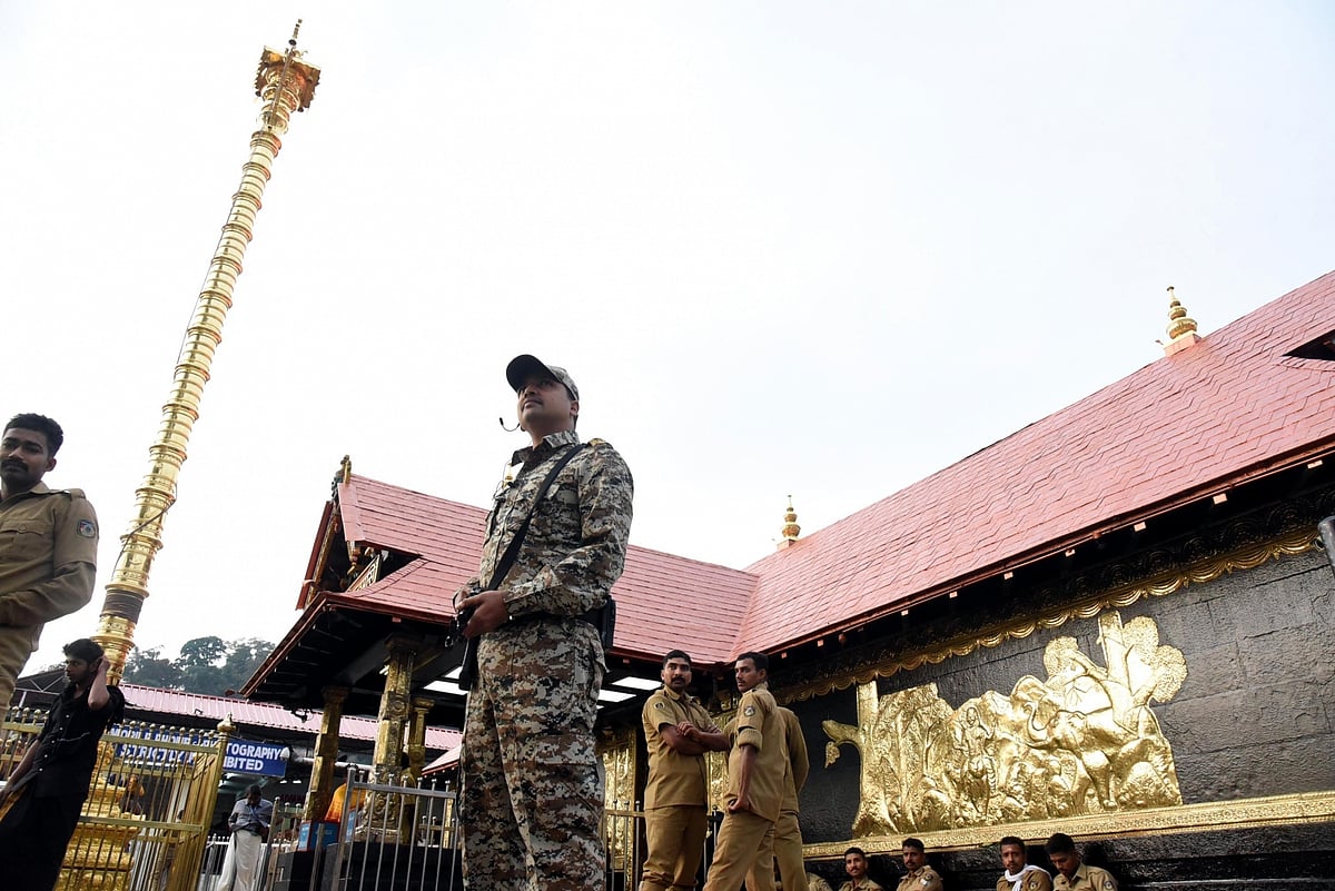Prohibitory orders at Sabarimala extended
