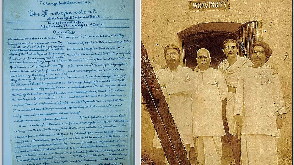 Hand-written newspaper: How 97 years ago, Mahadev Desai brought out The Independent