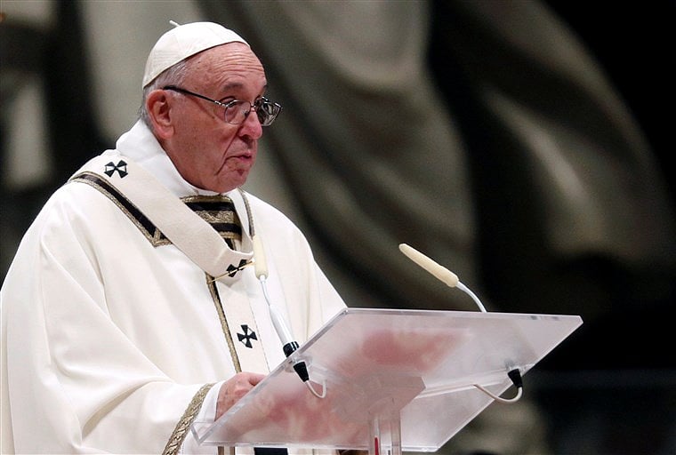Choose simplicity and kindness over greed and consumerism, says Pope Francis at Christmas Mass 