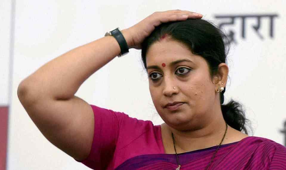 CAG detects fraud by Smriti Irani in her MPLAD fund use in Gujarat