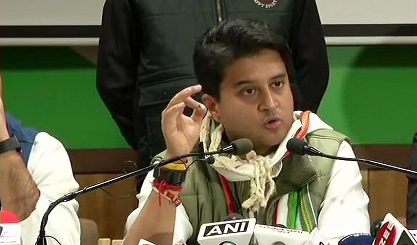 Jyotiraditya  in Jaipur: BJP promotes intolerance, but Congress will ensure tolerance