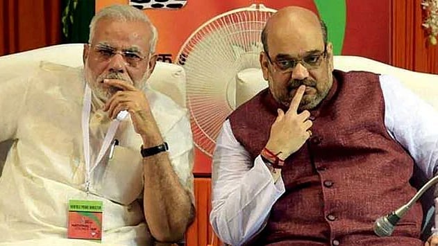 Prime Minister Narendra Modi and BJP chief Amit Shah