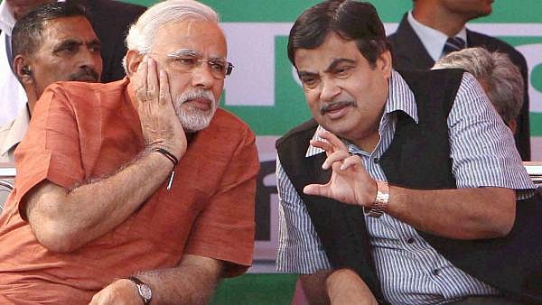 PM Narendra Modi and Union Minister Nitin Gadkari