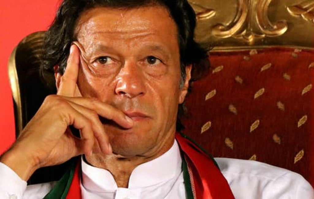 PM Imran Khan accuses US for treating Pakistan like a “hired gun”