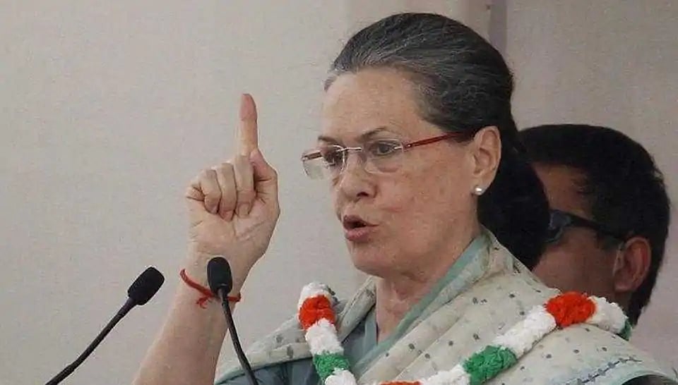 Sonia Gandhi: Telangana people have been betrayed by those in power in Hyderabad