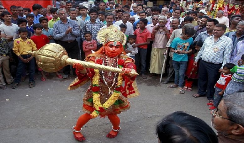 After CM Yogi’s Hanuman was Dalit comment, Dalits offer puja at Hanuman temple in UP
